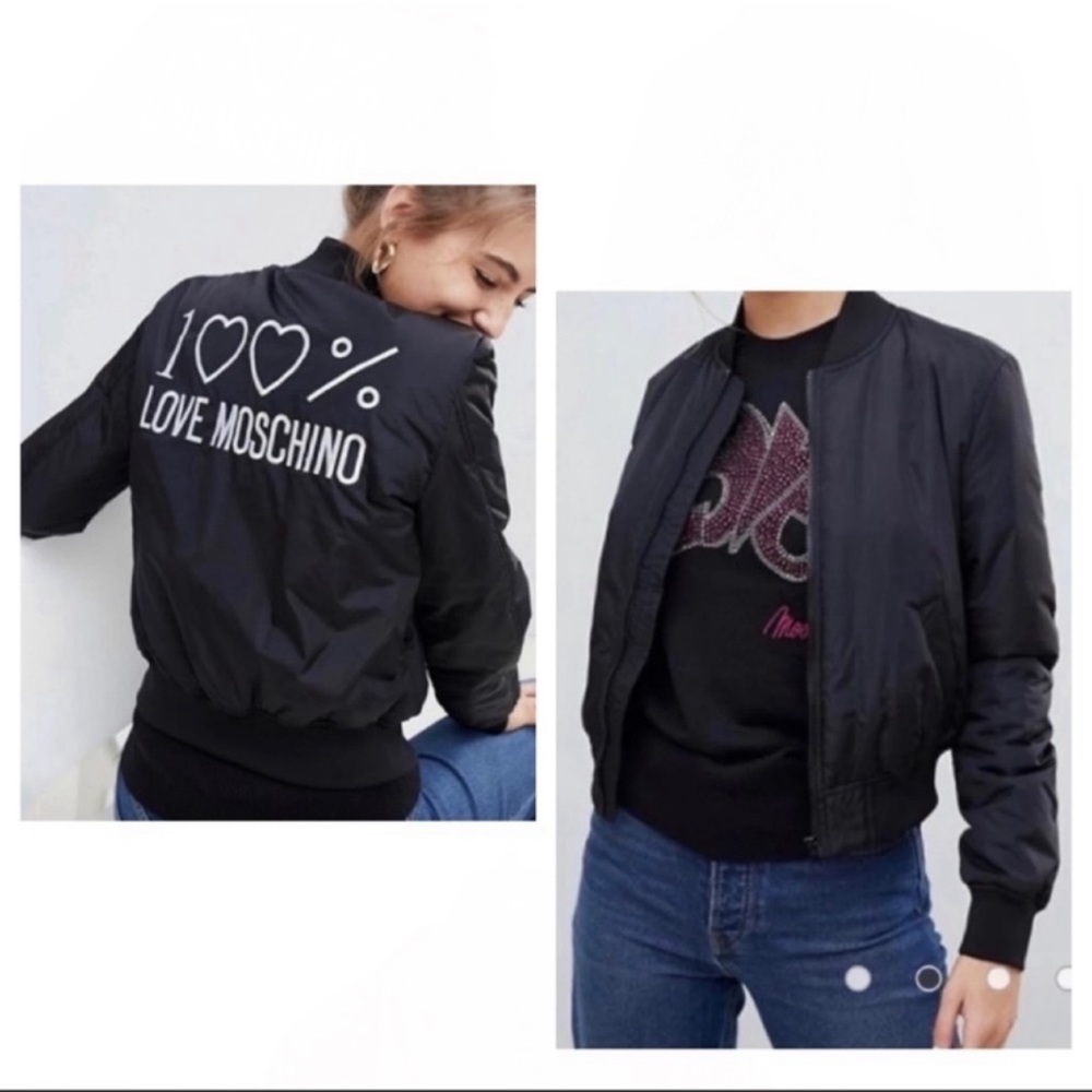 LAST ONE✨Love Moschino Bomber Jacket